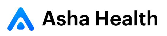 A visual icon with Asha Health wordmark