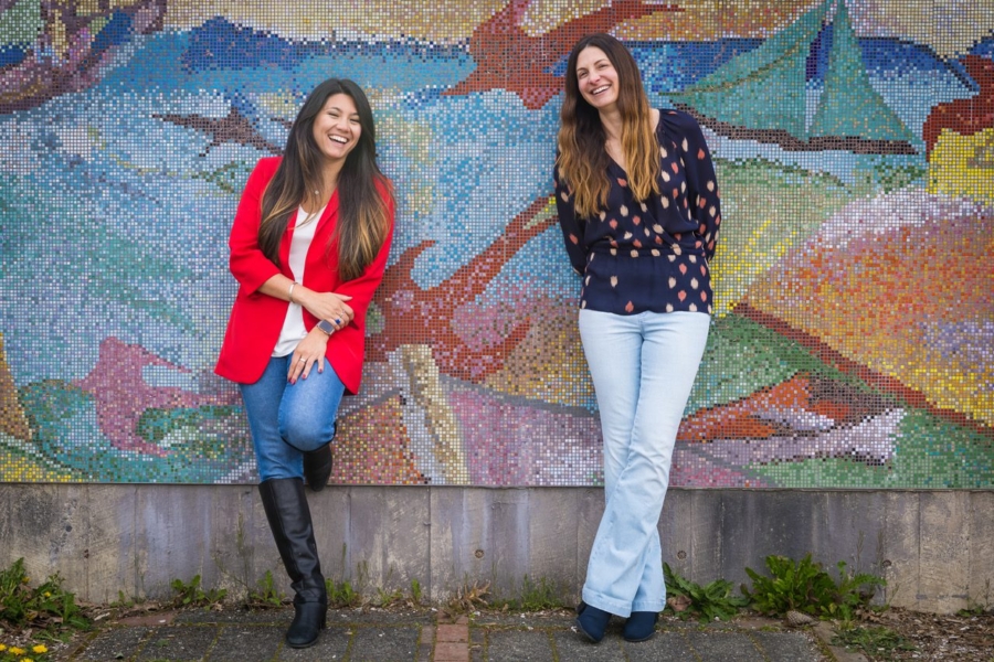 Clayful co-founders Maria Barrera (CEO) and Melissa Pelochino (Chief Experience Officer)
