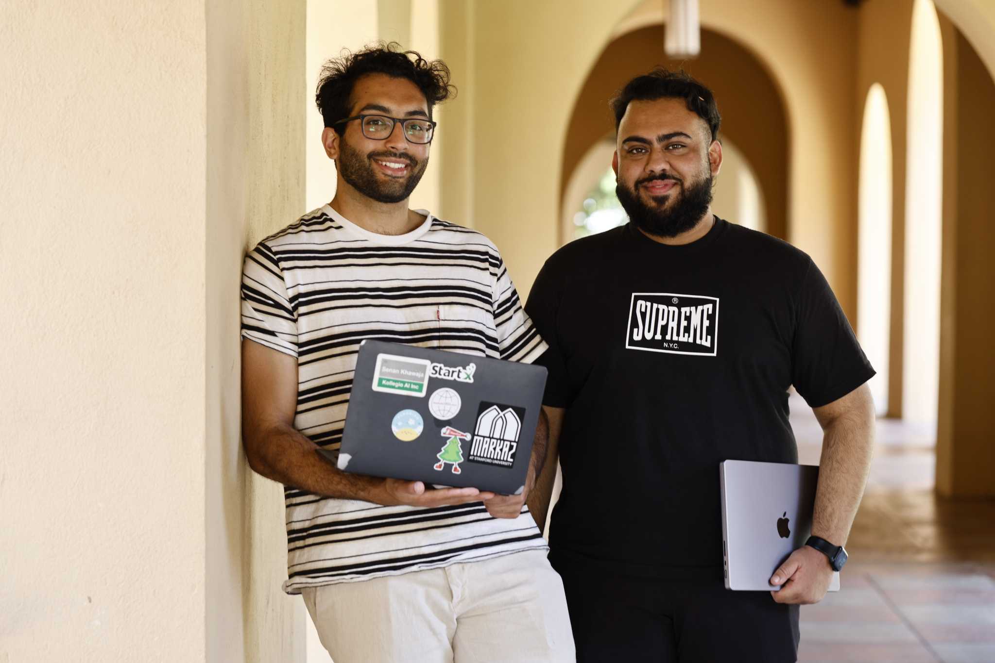 Kollegio cofounders Senan Khwaja and Saeed Naeem