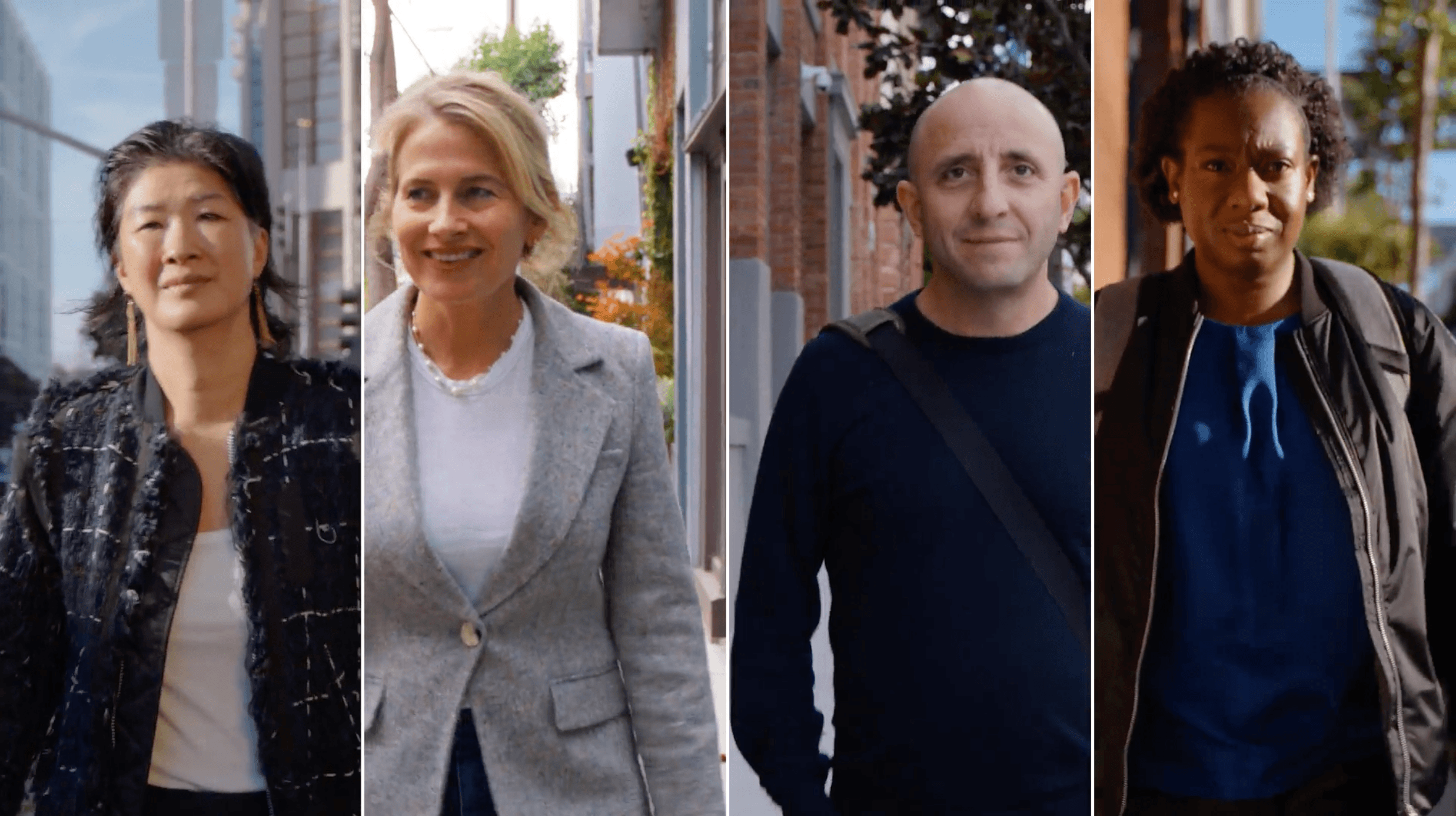 Wayee Chu, Jennifer Carolan, Esteban, Sosnik, and Shauntel Garvey